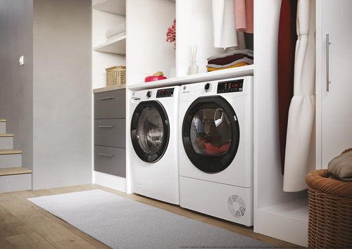 Hoover H-DRY 350 Condenser Tumble Dryer, 9kg, White, B Class
